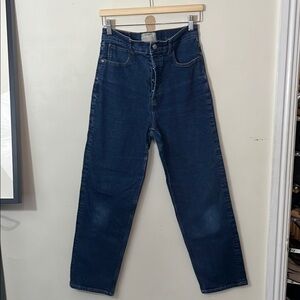 Everlane way high Jean organic cotton size 30 regular button fly